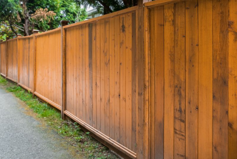 Residential Wooden Fence