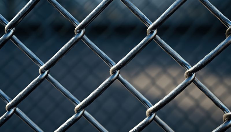Secured Chain-Link Fence